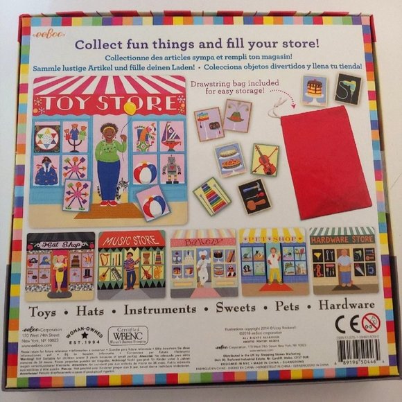 eeBoo Storefront Bingo Game for Kids Sealed NIB Critical Thinking - Picture 3 of 8